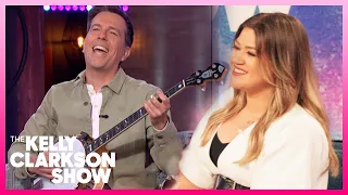 Ed Helms & Kelly Duet 'Since U Been Gone' On The Banjo