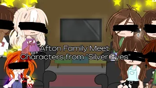 Afton Family Meet Characters from "Silver Eyes" | 2/3 | FNaF |