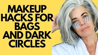 MAKEUP HACKS FOR BAGS AND DARK CIRCLES | Nikol Johnson