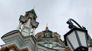 Снос церкви на Старо-Киевской горе.