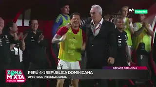 PERÚ vs REPÚBLICA DOMINICANA: el RAS DE CANCHA del triunfo de la bicolor 4-1