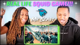 Mr.Beast "$456,000 Squid Game In Real Life!" REACTION!!!