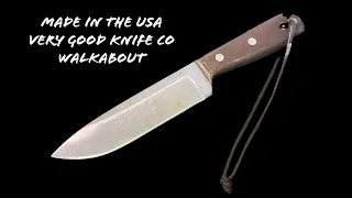 DROPPING TODAY! 🇺🇸⚔️🔥 THE USA MADE VERY GOOD KNIFE COMPANY WALKABOUT FIXED BLADE