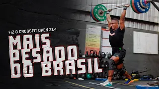 A PROVA QUE ME DEU O 1º LUGAR DO OPEN NO BRASIL | CrossFit Open 21.3/21.4