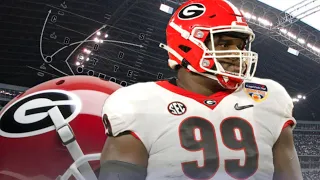 6' 6" 340 Pounds DT Jordan Davis "MONSTER" | Film Session ᴴᴰ