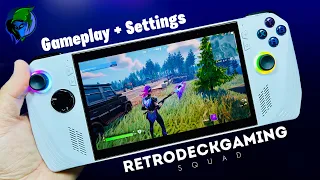 Fortnite on Asus ROG Ally Z1 Extreme #195k