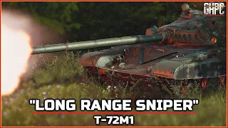 "LONG RANGE SNIPER" | T-72M1 vs 4x M60A3 TTS @ 2km | Gunner HEAT PC