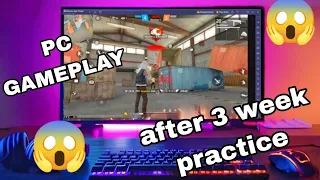 my pc gameplay 😘 after 3 week practice 😱#nonstopgaming #pcgaming #pcgameplay #freefire #classyff