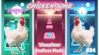 Tiles Hop | Chicken Song - J.Geco "Endless Mode" | BeastSentry