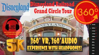 Disneyland Railroad Grand Circle Tour 360 VR