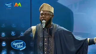 David Operah: ‘Great Nation’ by Timi Dakolo  – Nigerian Idol  | Season 7 | E10 | Live Shows