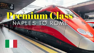 High Speed Train from Naples to Rome | Italy High Speed Train with Kids