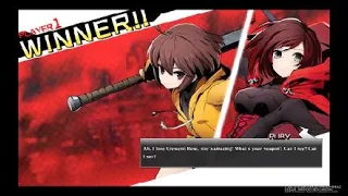 BLAZBLUE CROSS TAG BATTLE Ruby and Linne