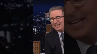 John Oliver hilarious reaction to 3yr-old son's obsession with sad songs #shorts #thetonightshow