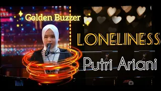 Song LONELINESS | Putri Ariani_Putri Indonesia Perfect Amazing #agt