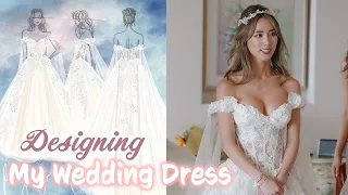 I designed my wedding dress! 👰🏻👗 | YB Chang