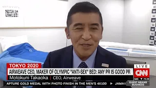 Airweave CEO, maker of Olympic "anti-sex" bed: Any PR is good PR