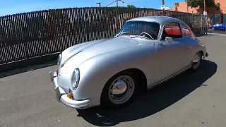 1959 Porsche 356A Sunroof Coupe - Start up & walk around