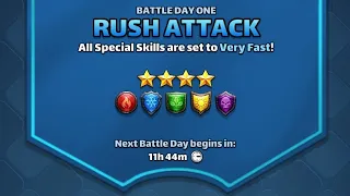 Empires & Puzzles 4☆ Rush Attack Tourney Day 1