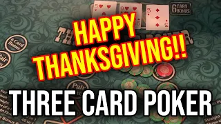 LIVE 3 CARD POKER!!! Nov 24th 2022