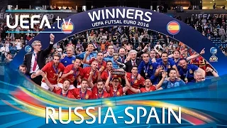 Futsal EURO Final Highlights: Watch seven-goal Spain win the title