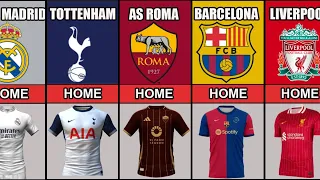 Leaked Jersey Top European Clubs 2024/2025