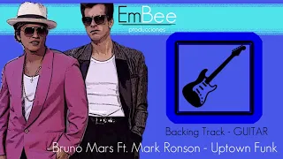 Mark Ronson - Uptown Funk ft. Bruno Mars - Backing Track ▐ GUITAR▐ (bmp 115.5)