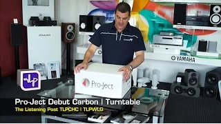 Project Debut Carbon Turntable Unboxing | The Listening Post | TLPCHC TLPWLG