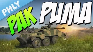 PAK-40 PUMA - Panzerspähwagen Sd.Kfz.234/4 (War Thunder Tanks Gameplay)