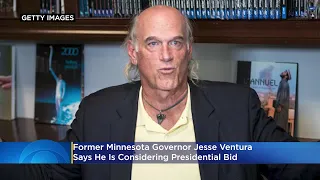 Fmr. Minn. Gov. Jesse Ventura Says He’s Considering Presidential Bid