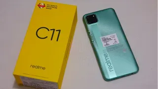 Realme C11 Rich Green 32 GB 2 GB RAM Unboxing And Sample Video And Photos