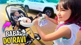 BABÁ DO RAVI POR UM DIA!! | YU e FAMÍLIA