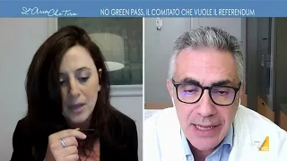 Green pass, il virologo Fabrizio Pregliasco contro l'avvocatessa Olga Milanese: "È una ...