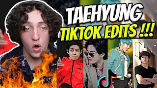 V (Kim Taehyung) TikTok Compilation | BTS TikTok Edits Reaction !!!🔥