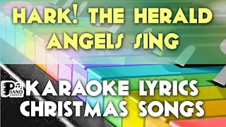 HARK! THE HERALD ANGELS SING CHRISTMAS SONGS KARAOKE LYRICS VERSION PSR S975