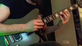 Bury Tomorrow - Black Flame Guitar Cover (with tapping intro) #blackflameband