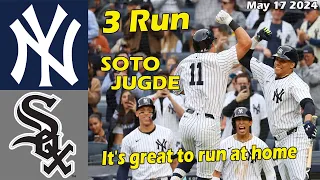 New York Yankees vs. Chicago White Sox Highlights , May 17 2024 | MLB Season 2024