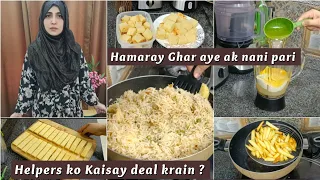 Meri Helper ne aisa kya kia mery Sath ? | Ghar ki Burbadi kab hoti hai? Weekend Routine Vlog