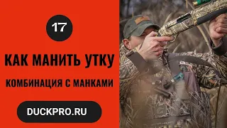 17. Как манить утку  Охота с Фрэдом Зинком. Комбинация с манками.  Русская озвучка.