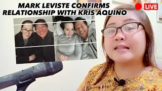 Mark Leviste confirms relationship with Kris Aquino: "Hindi lang happy, full of love, love, love."