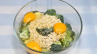 With only 3 ingredients, Put everything in the blender | Broccoli and Oats Recipe | Healthy Food