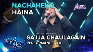 नचाहेको होइन तिमीलाई | Sajja Chaulagain | Nepal Idol Season 3 | AP1HD