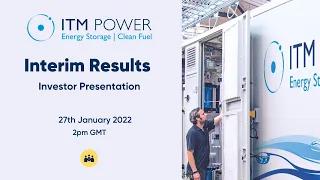 ITM POWER PLC - Interim Results