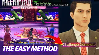 How To EASILY Complete UPA Challenge Send In The Clowns in Final Fantasy 7 Rebirth - FF7R Guide