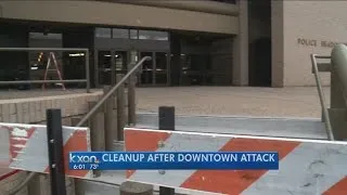 Cleanup continues following downtown Austin shooting rampage