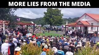 Hikoi Descends on Waitangi Marae And Are Welcomed 2021