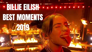 BILLIE EILISH BEST MOMENTS 2019 | SHE'S SO HAPPY AND CUTE