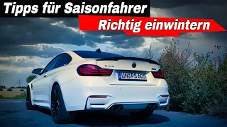 Auto richtig einwintern! | Tipps zum Auto Winterschlaf! | Checkliste | BMW M3