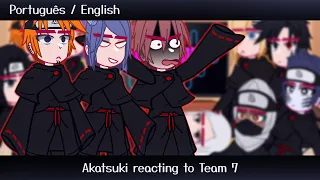 •Akatsuki reacting to Team 7• {1/1} [Português/English] ◆Bielly - Inagaki◆