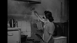 Umberto D (1952) by Vittorio De Sica, Clip: The maid strikes a match - three times...